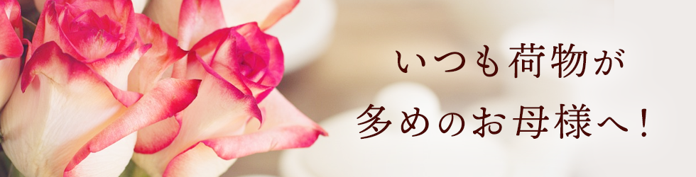 いつも荷物が多めの方へ！