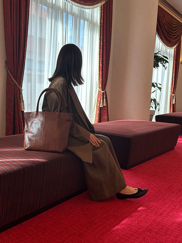 お部屋をノートルファボリの試着室に