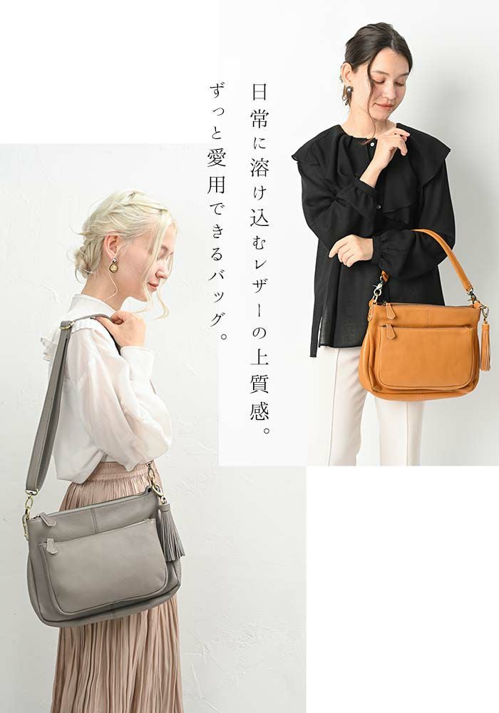 完売色再入荷】アリエル・プラス 人気 レザー ショルダーバッグ
