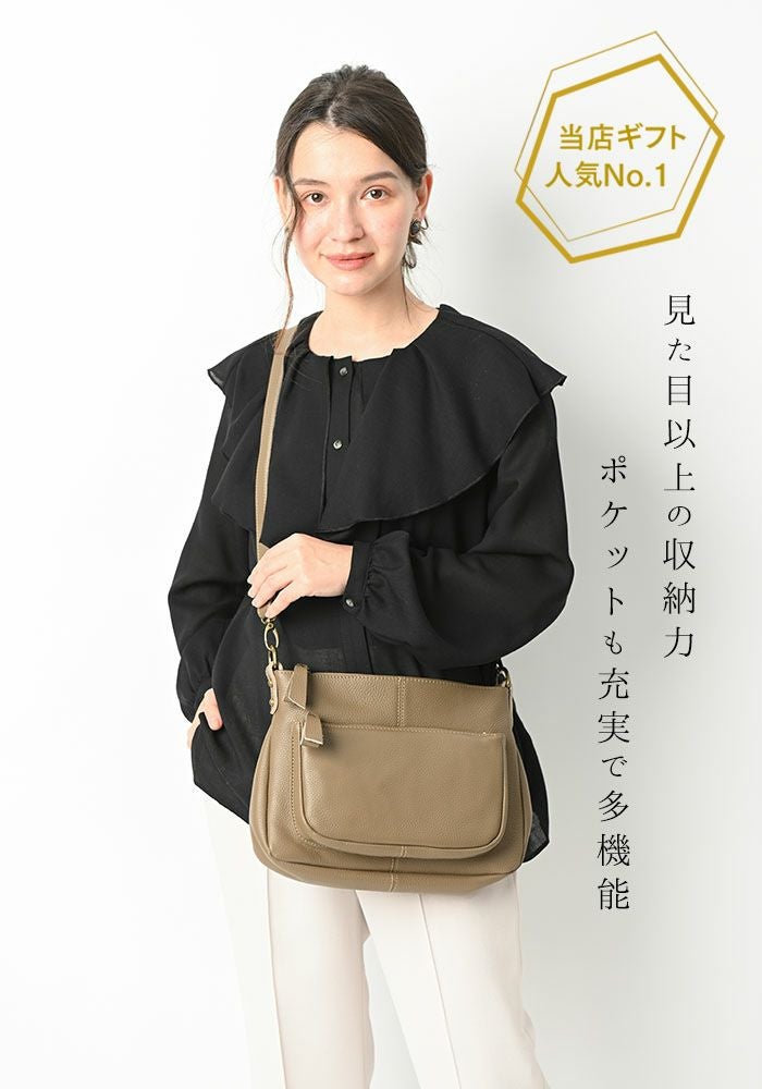 完売色入荷】アリエル 人気の本革 ショルダーバッグ レディース 斜