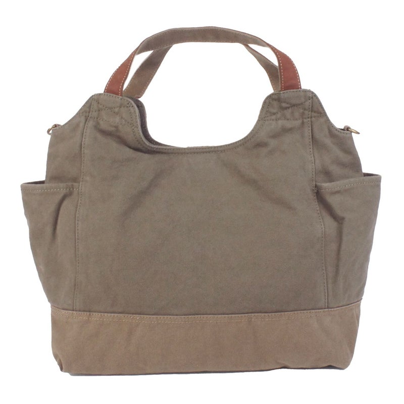 メンズ ブリュノ キャンバス トートバッグ 2WAY ショルダーバッグ 帆布 