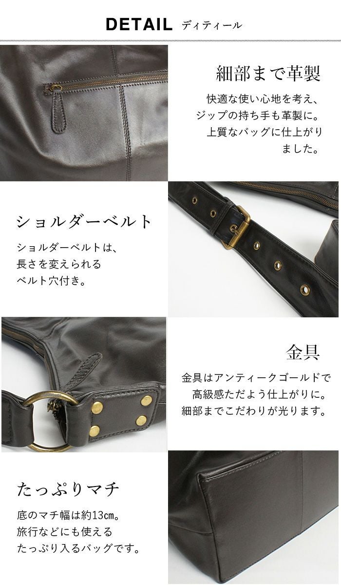 人気色再入荷】メンズ ドミニク・ラム 本革 ショルダーバッグ 大容量