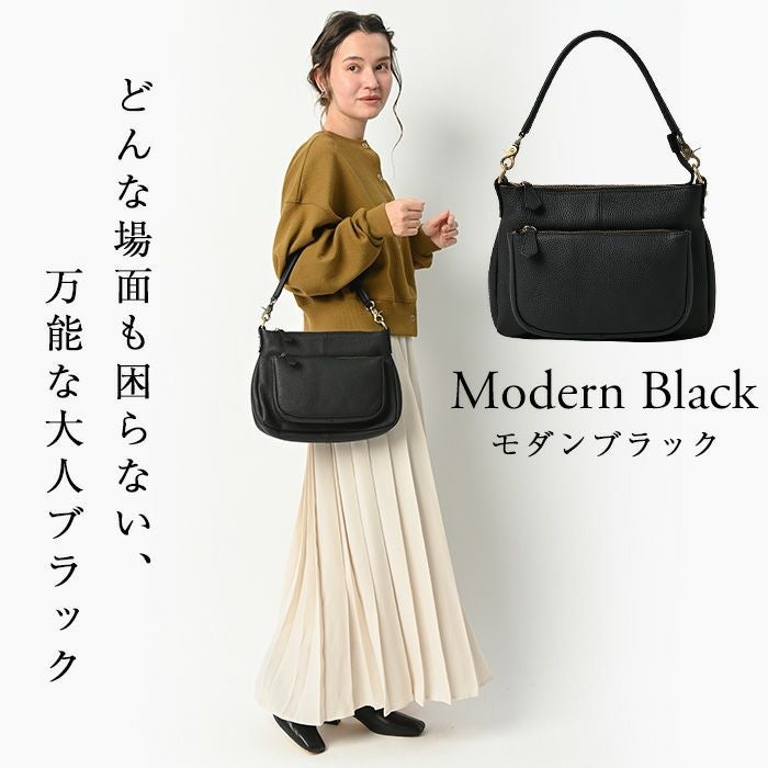 アリエル・リシェ 本革 ショルダーバッグ レディース 斜めがけ