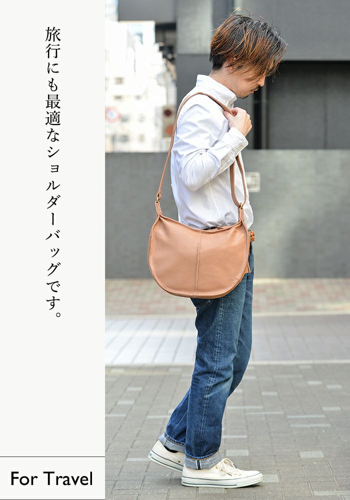 【使用1回短時間｜定価¥50,000】GRAMS28 レザー(本革)バッグ Zenis Original Leather Goods