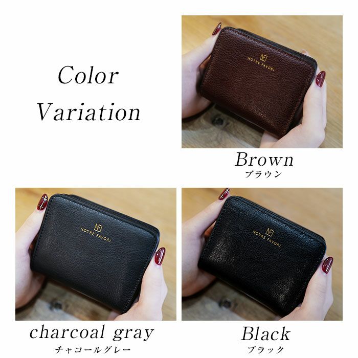 リュカ 本革 二つ折り財布 ミニ財布 コンパクト 財布 メンズ
