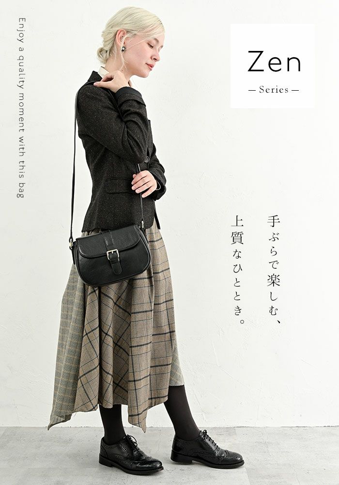 若干数再入荷】シルヴィ・ゼン 本革 ミニショルダーバッグ レディース 