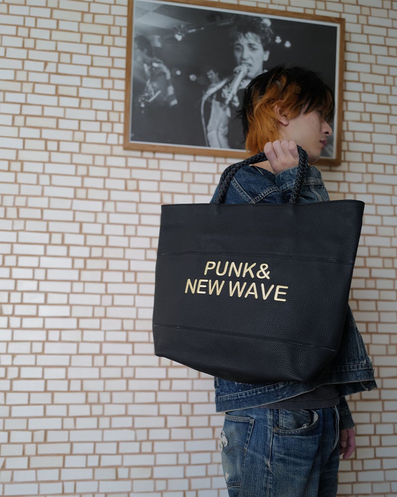 パンク＆ニューウェーブ 本革トートバッグ「BORN TO LOSE」｜ノートル 