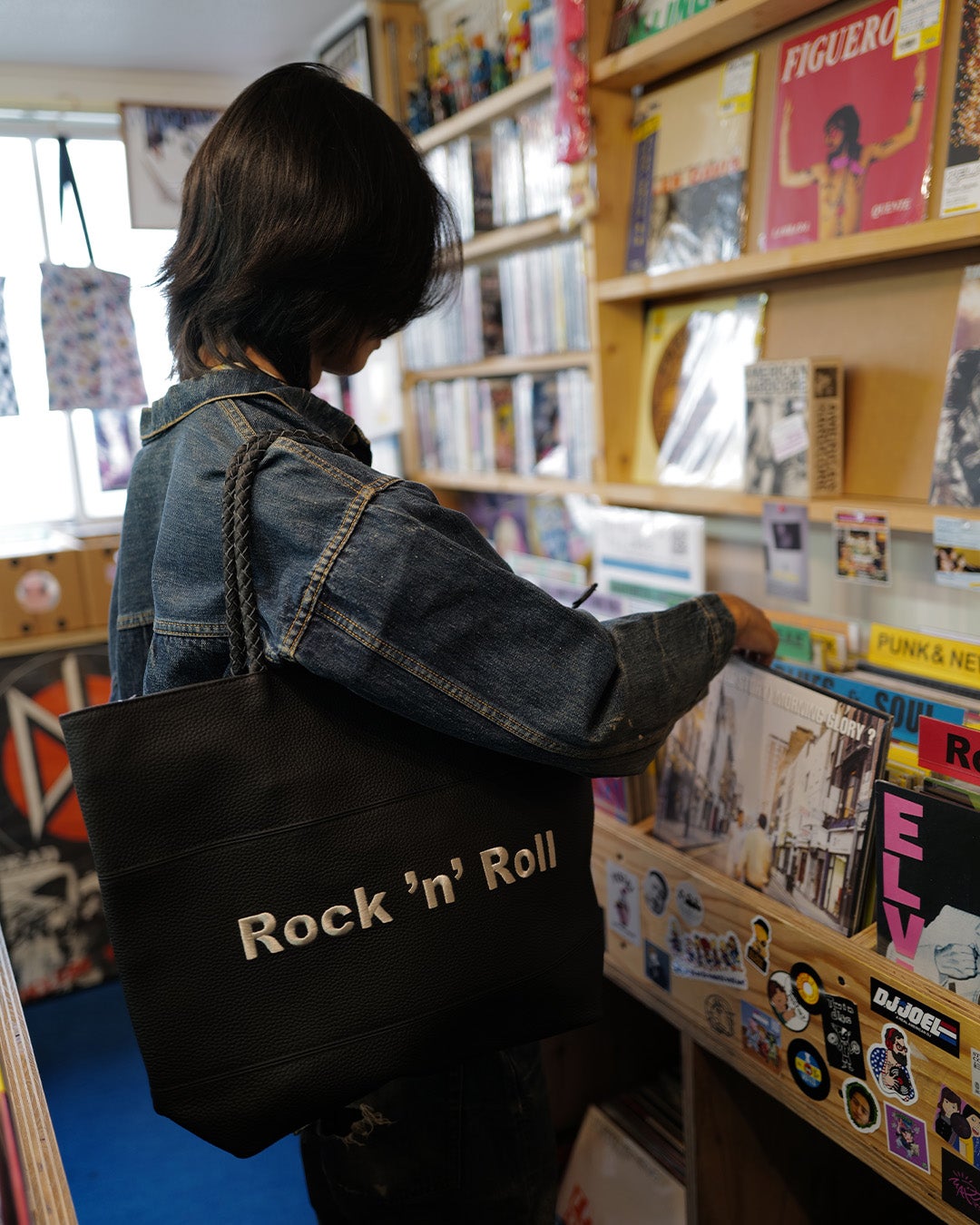 ロックンロール（ROCK'N'ROLL） 本革トートバッグ「BORN TO LOSE