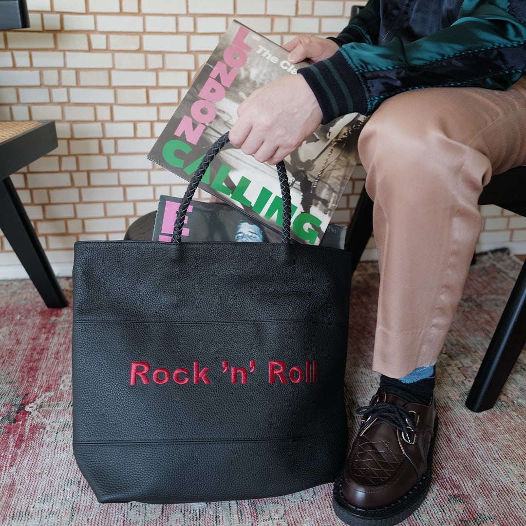 ロックンロール（ROCK'N'ROLL） 本革トートバッグ「BORN TO LOSE